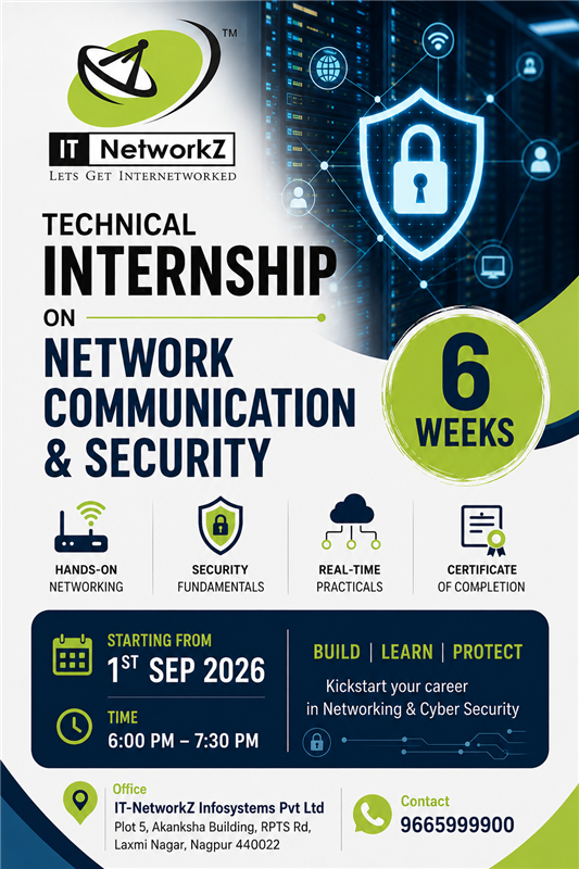 IT Internship - Network Communication & Security