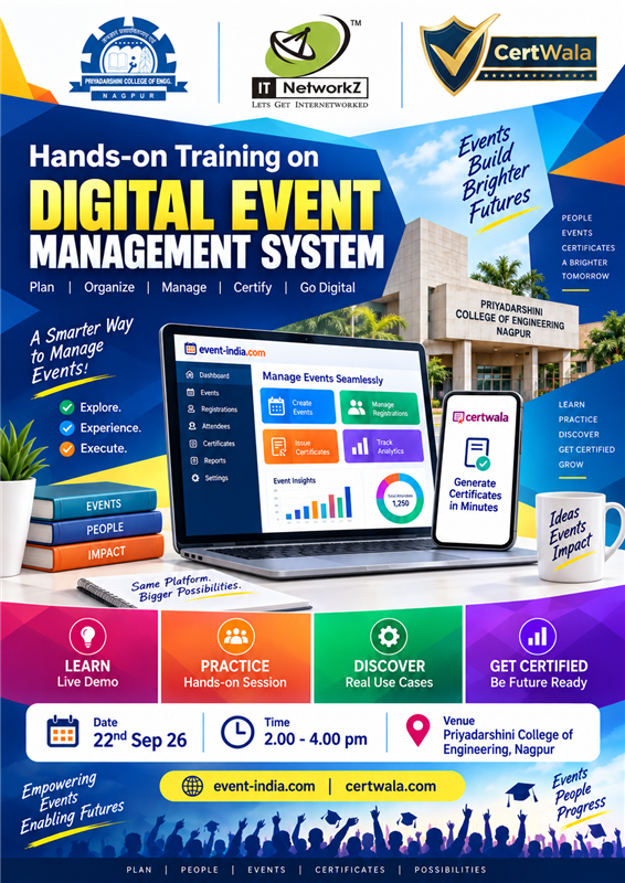 Hands on Session - Digital Event Management System